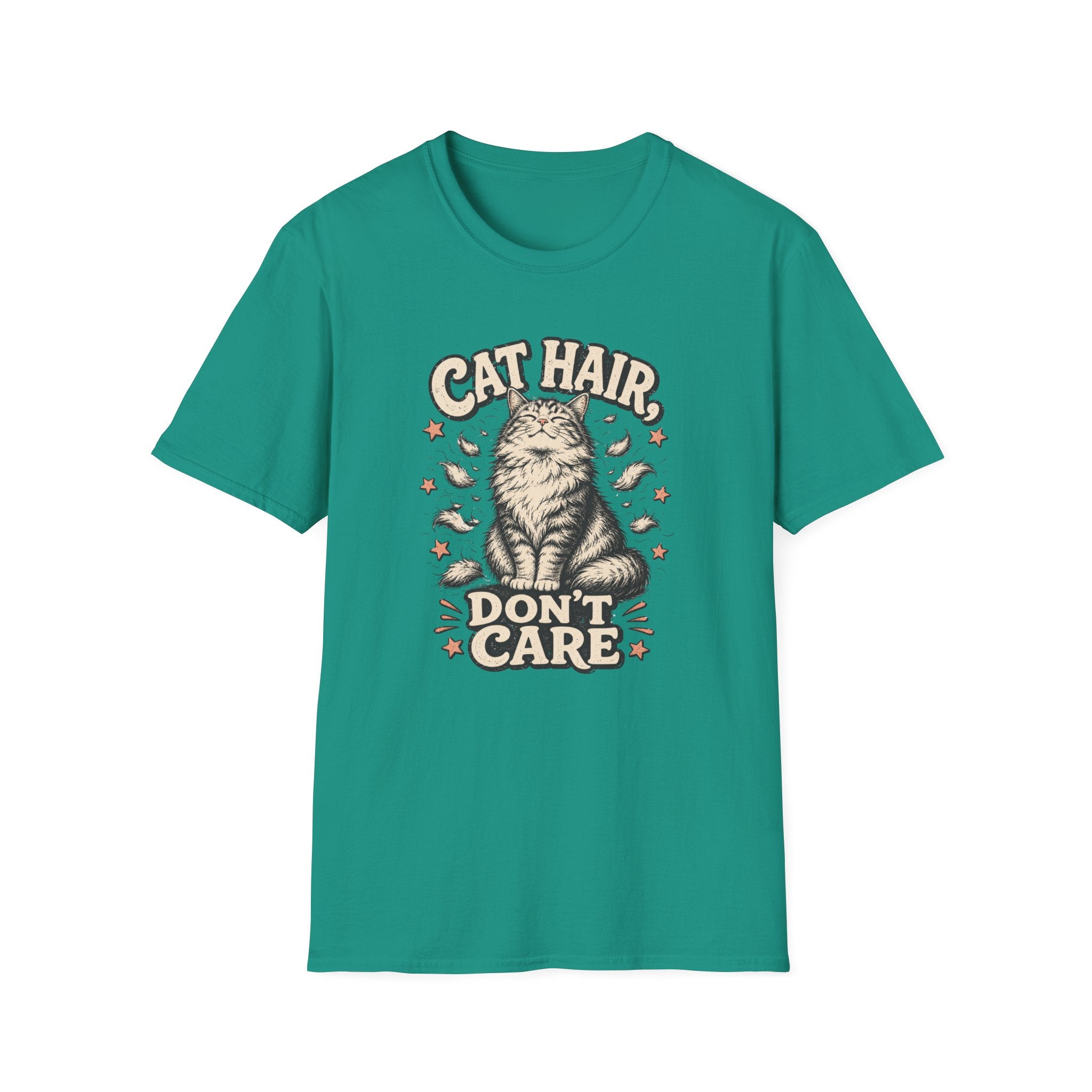 Cat Hair Don't Care T-Shirt