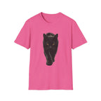 Black cat walking T-Shirt