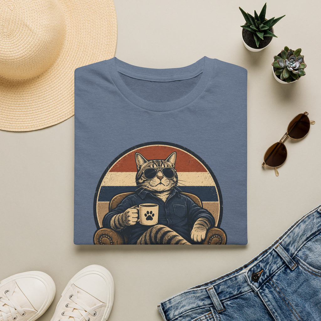 Cat Dad Energy T-Shirt