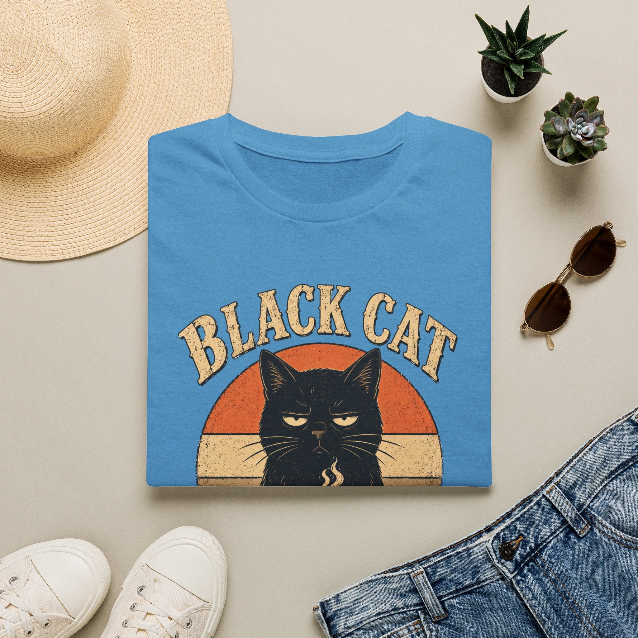 Black Cat Energy T-Shirt