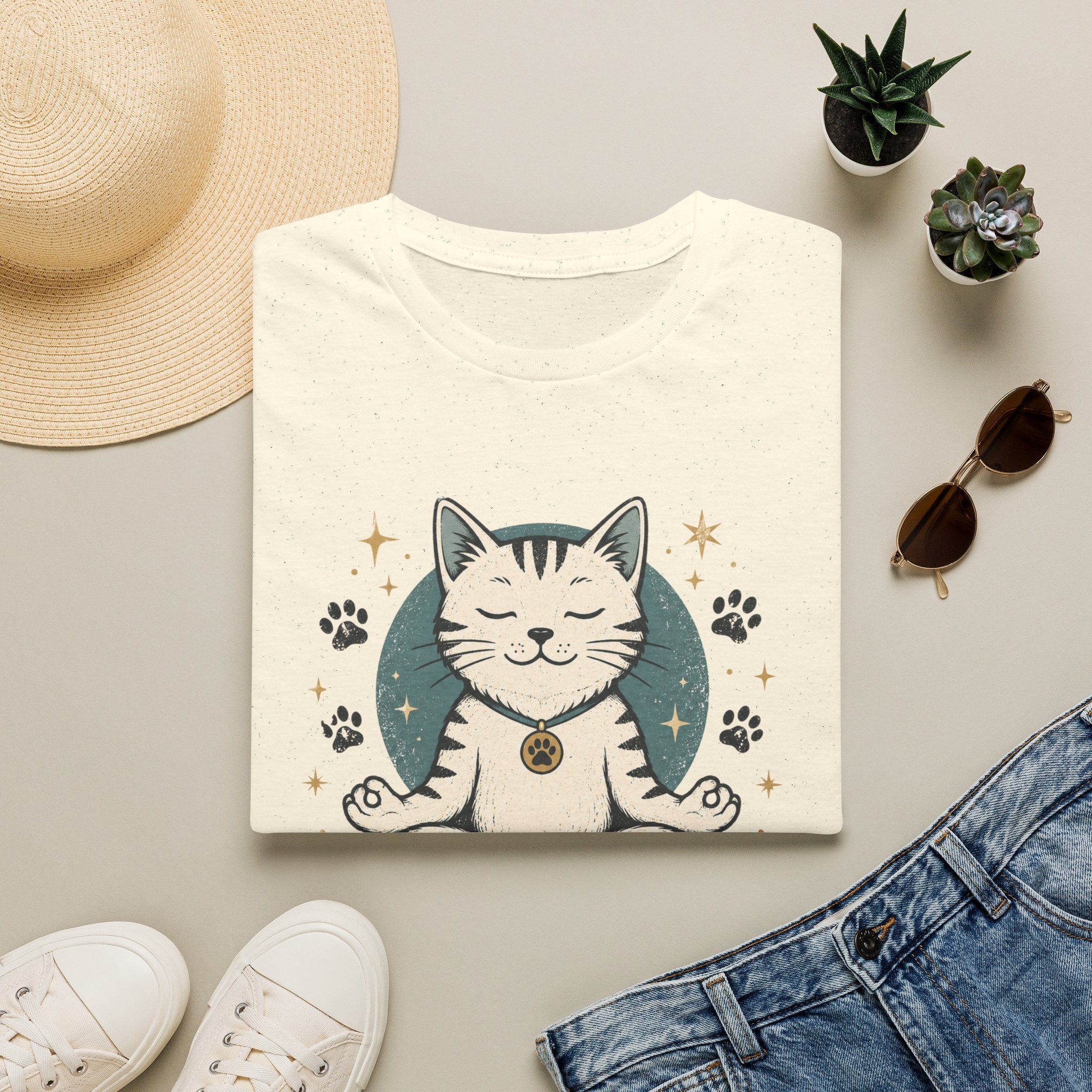 Meowditation Mode T-Shirt