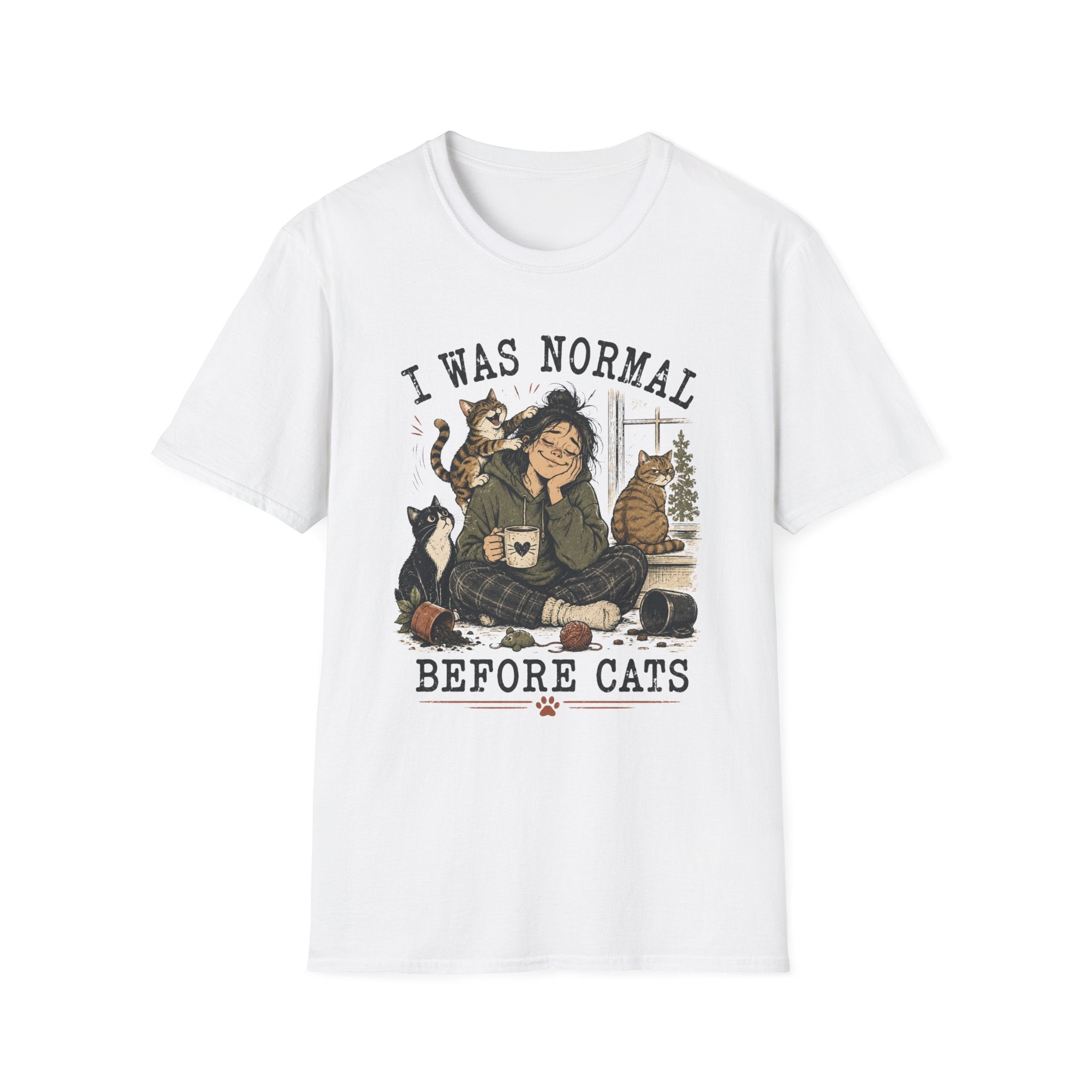 I Was Normal Before Cats T-Shirt