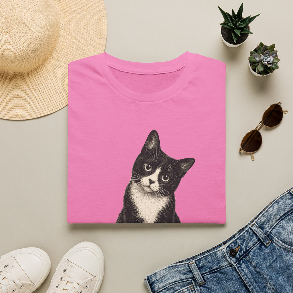 Black Tuxedo cat T-Shirt
