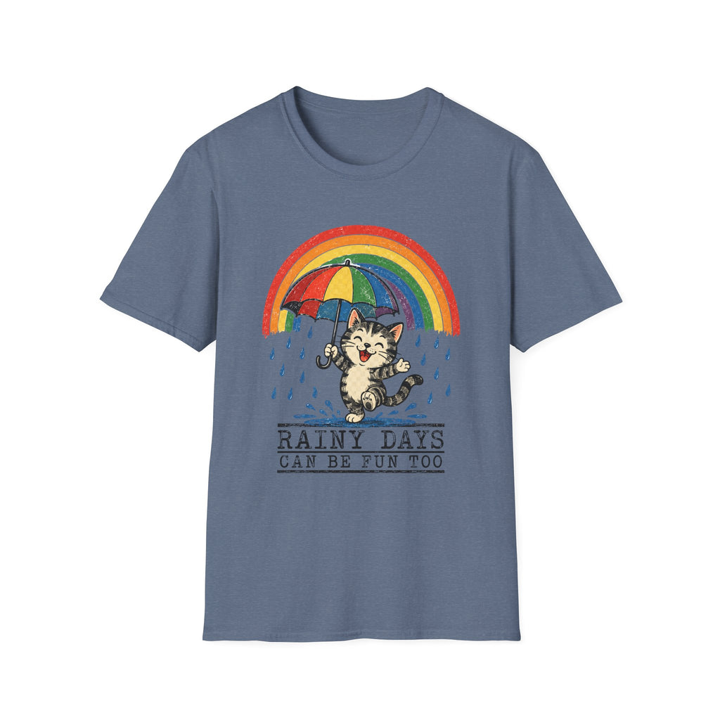Rainy Days Can Be Fun To 1-T-Shirt