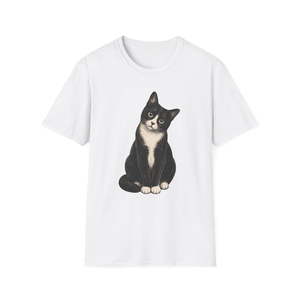 Black Tuxedo cat T-Shirt