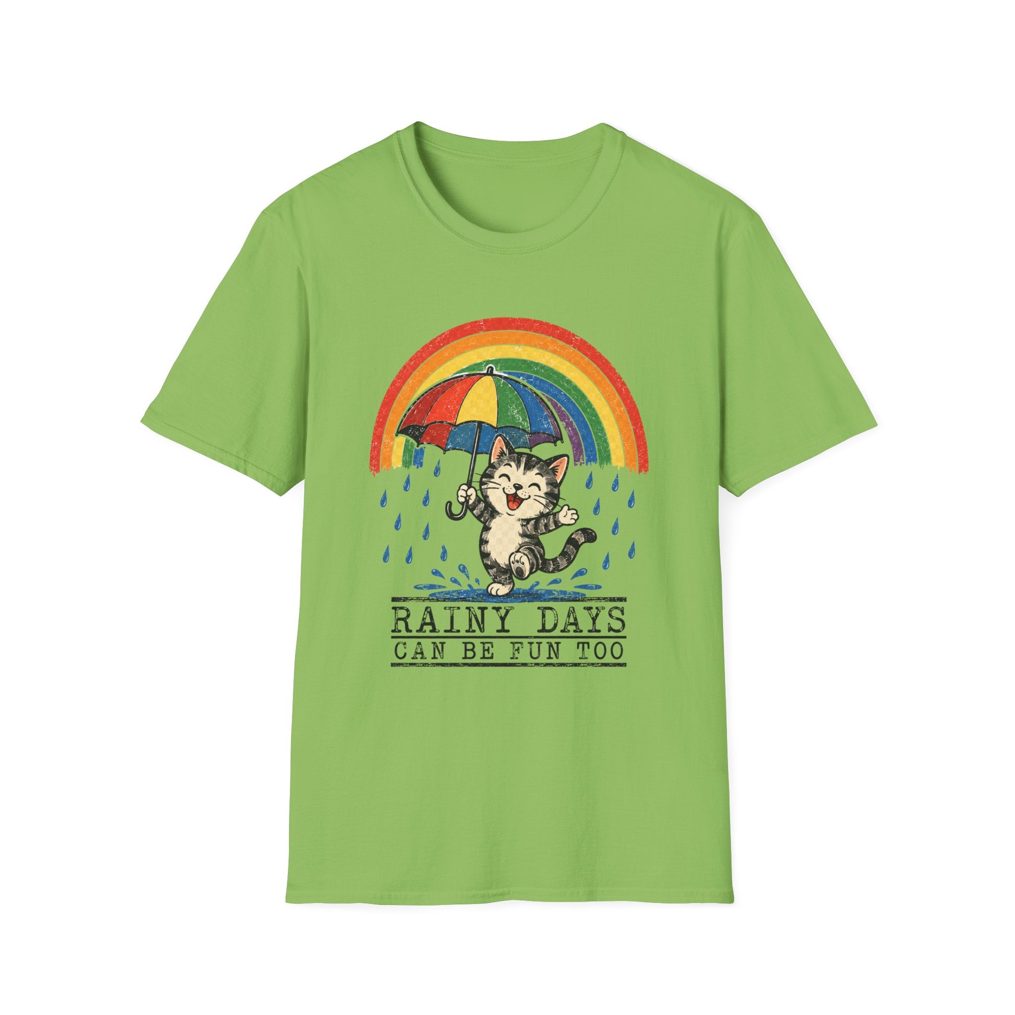 Rainy Days Can Be Fun To 1-T-Shirt