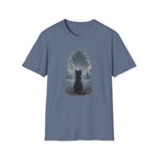 Cat watching Stars T-Shirt