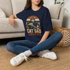 Cat Dad Energy T-Shirt