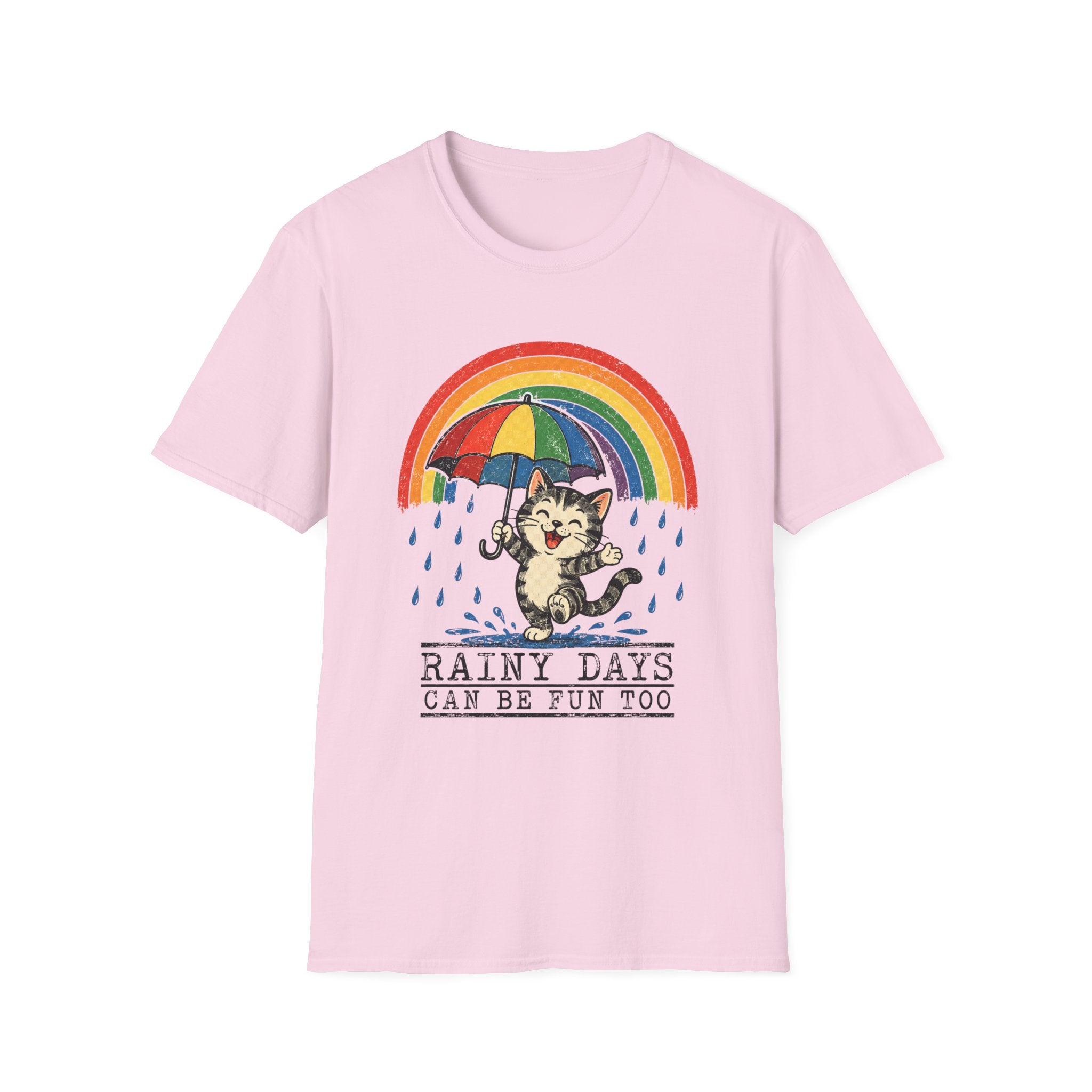 Rainy Days Can Be Fun To 1-T-Shirt