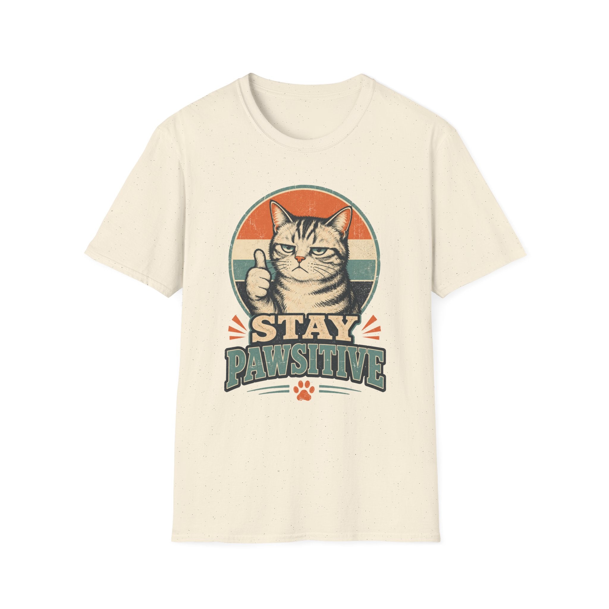 Stay Pawsitive T-Shirt