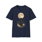 Black cat Moon T-Shirt