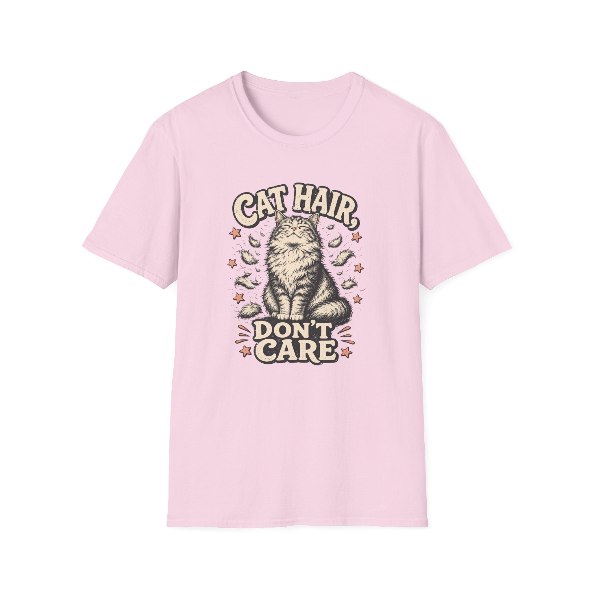 Cat Hair Don't Care T-Shirt