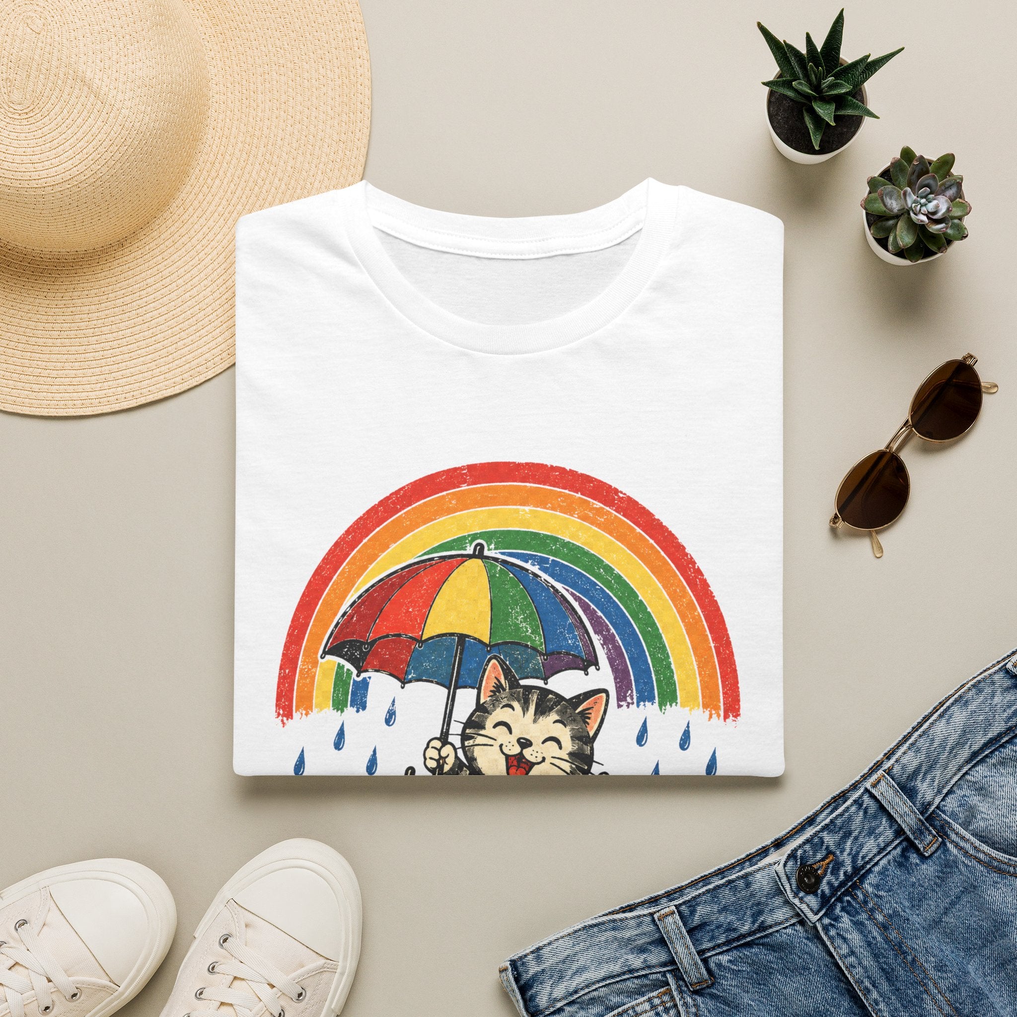 Rainy Days Can Be Fun To 1-T-Shirt