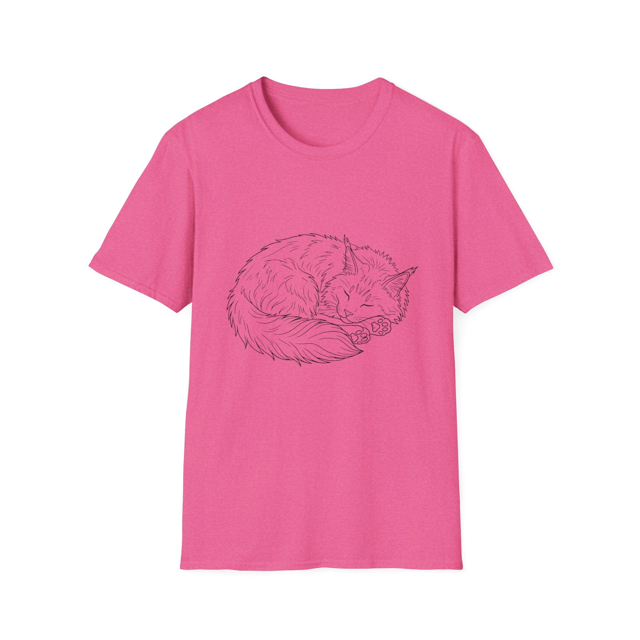 Line Art Sleeping T-Shirt