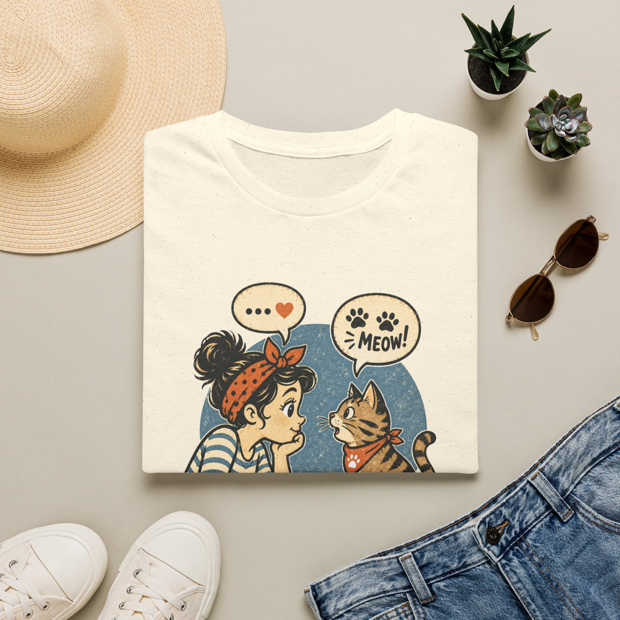 I Speak Fluent MeowT-Shirt