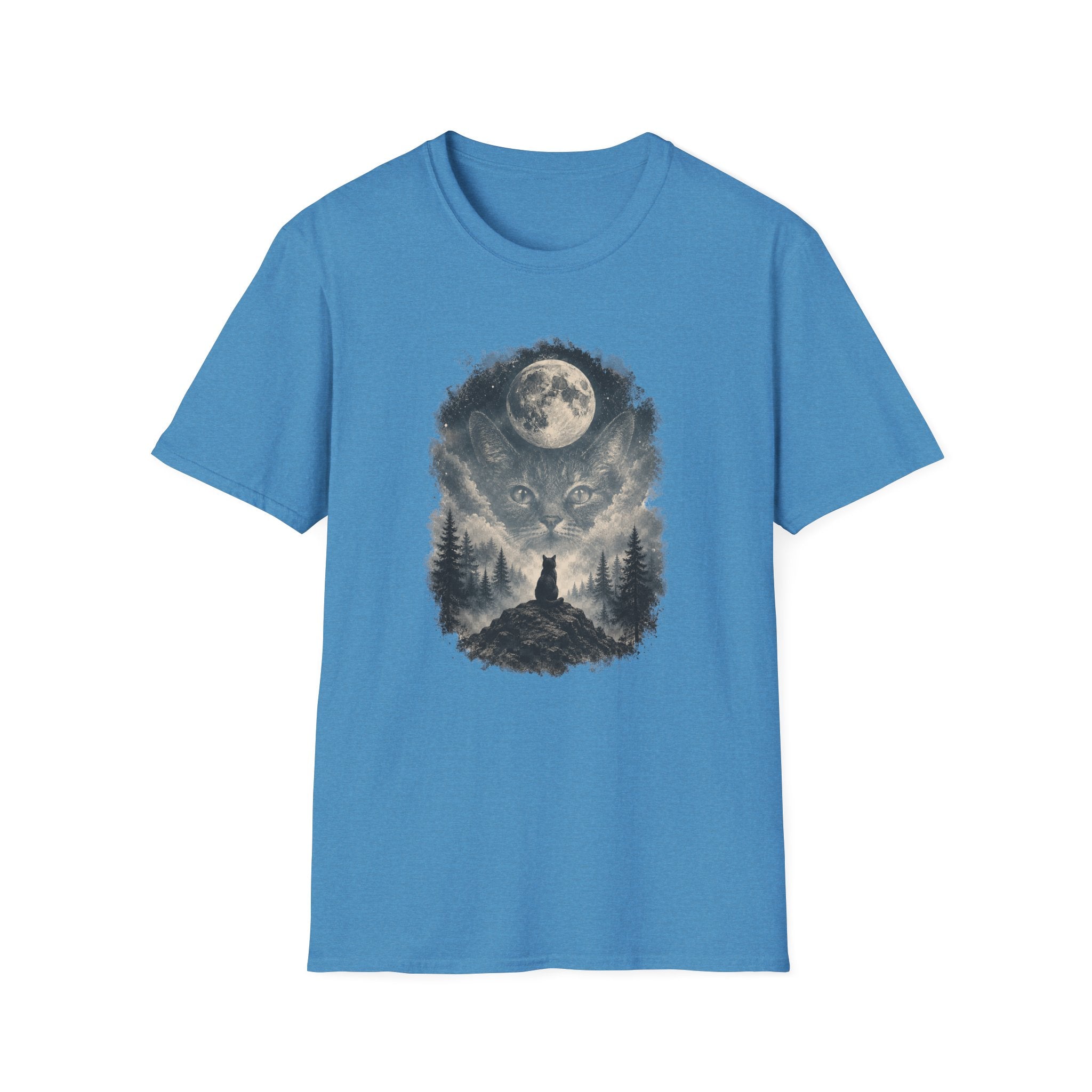 Cat On Mound Looking  T-Shirt