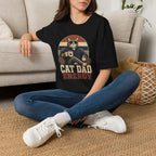 Cat Dad Energy T-Shirt