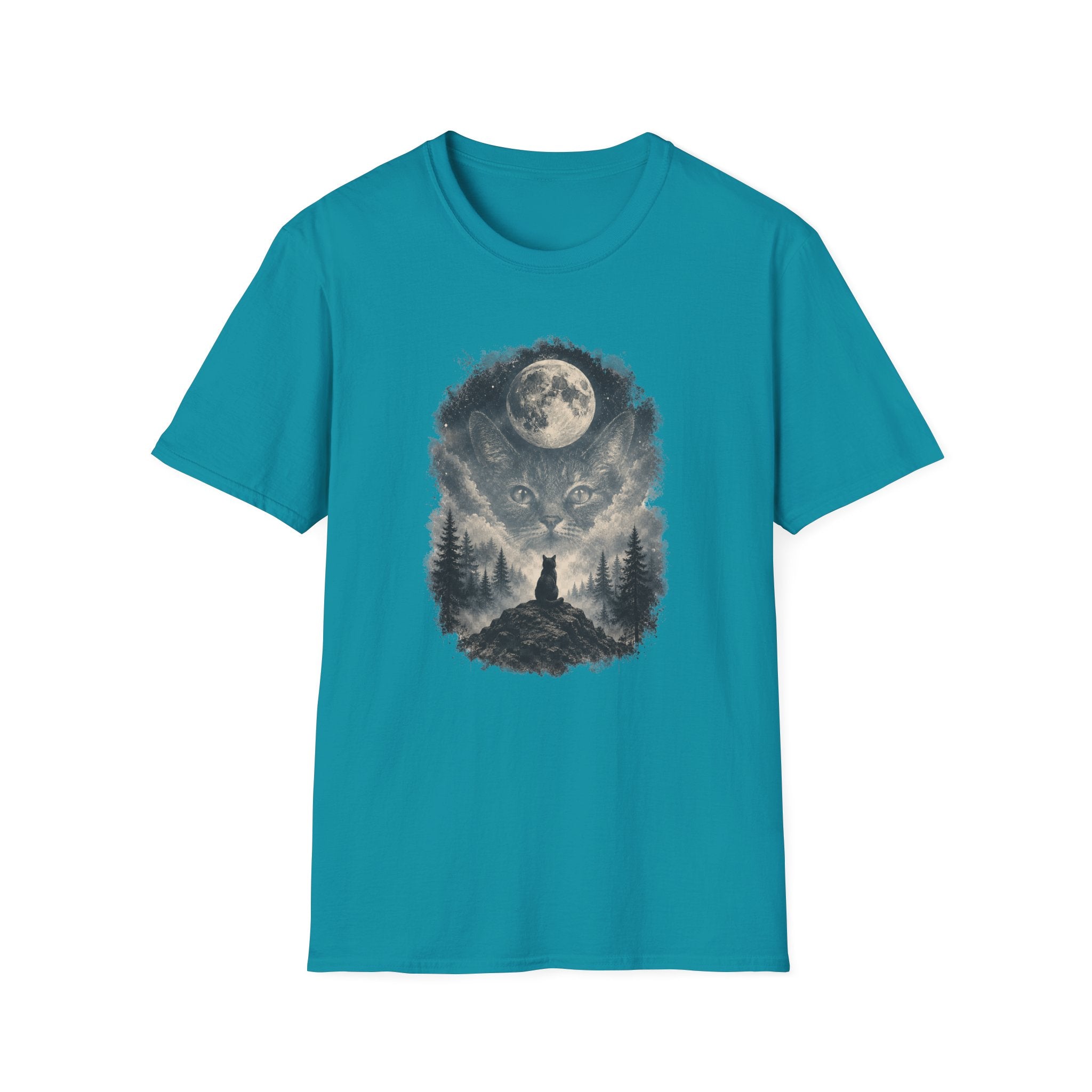 Cat On Mound Looking  T-Shirt