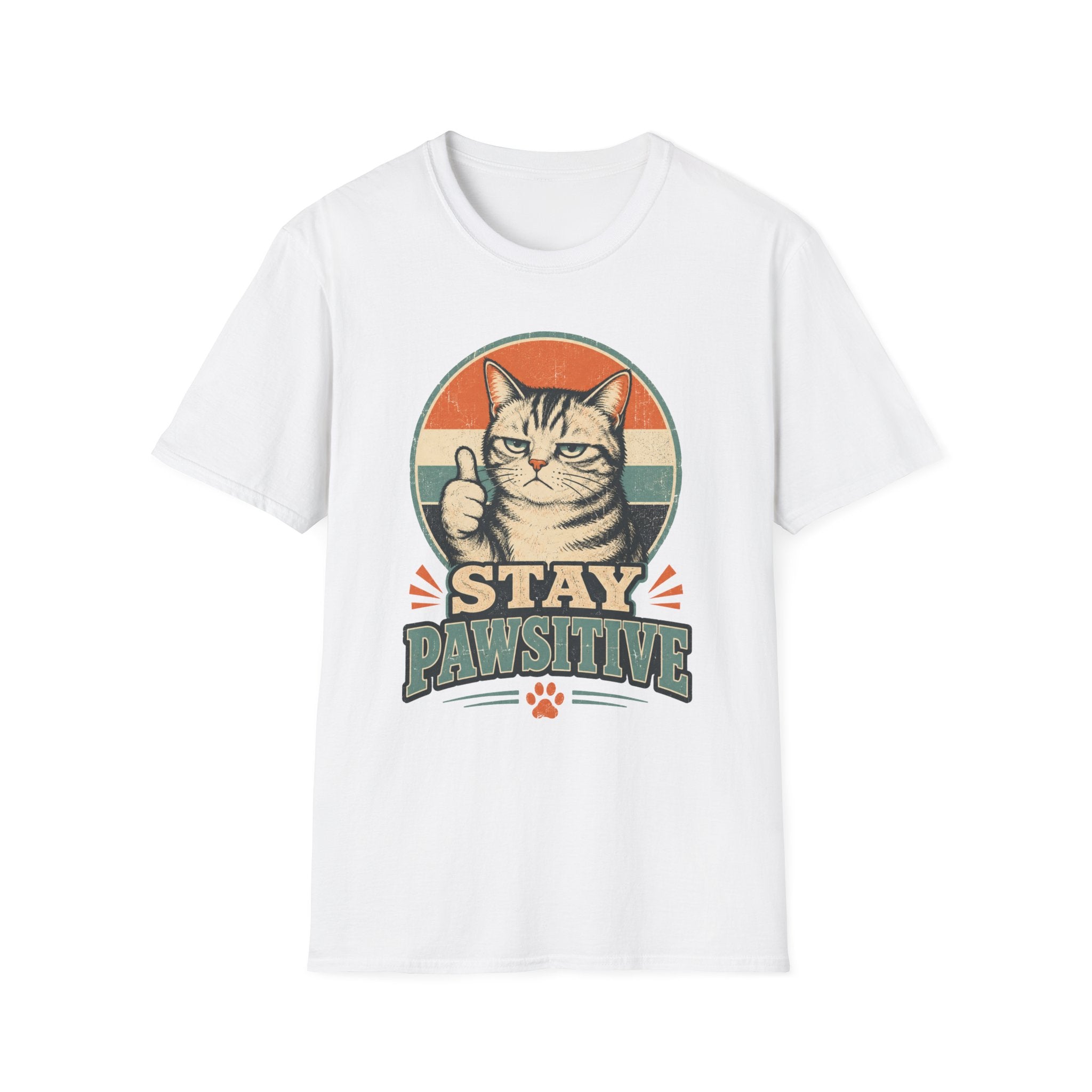 Stay Pawsitive T-Shirt