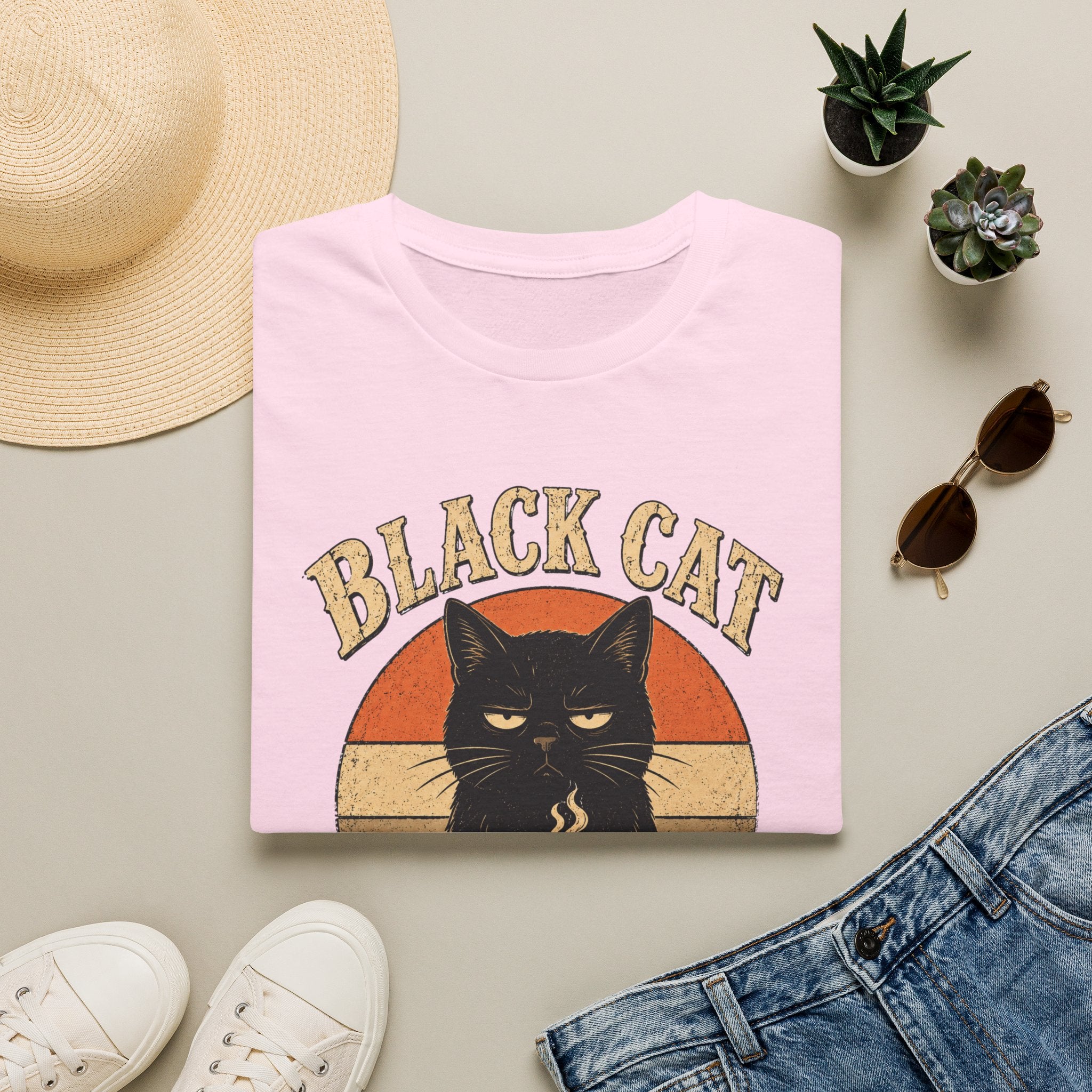 Black Cat Energy T-Shirt