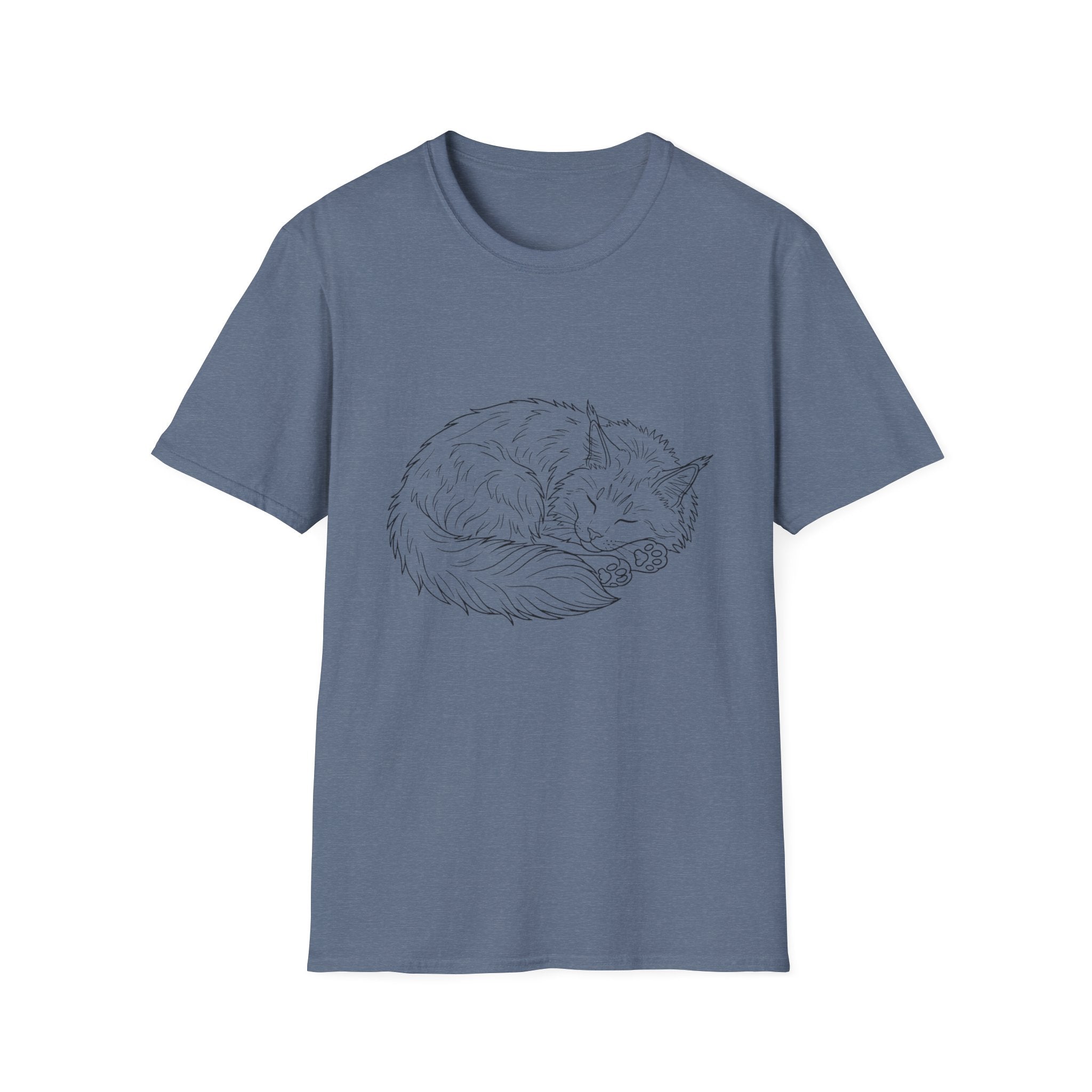 Line Art Sleeping T-Shirt