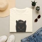 Black cat walking T-Shirt