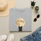Black cat Moon T-Shirt