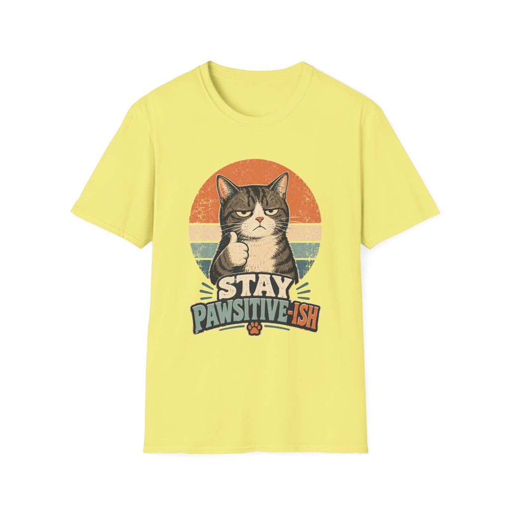 Stay Pawsitive-Ish-T-Shirt