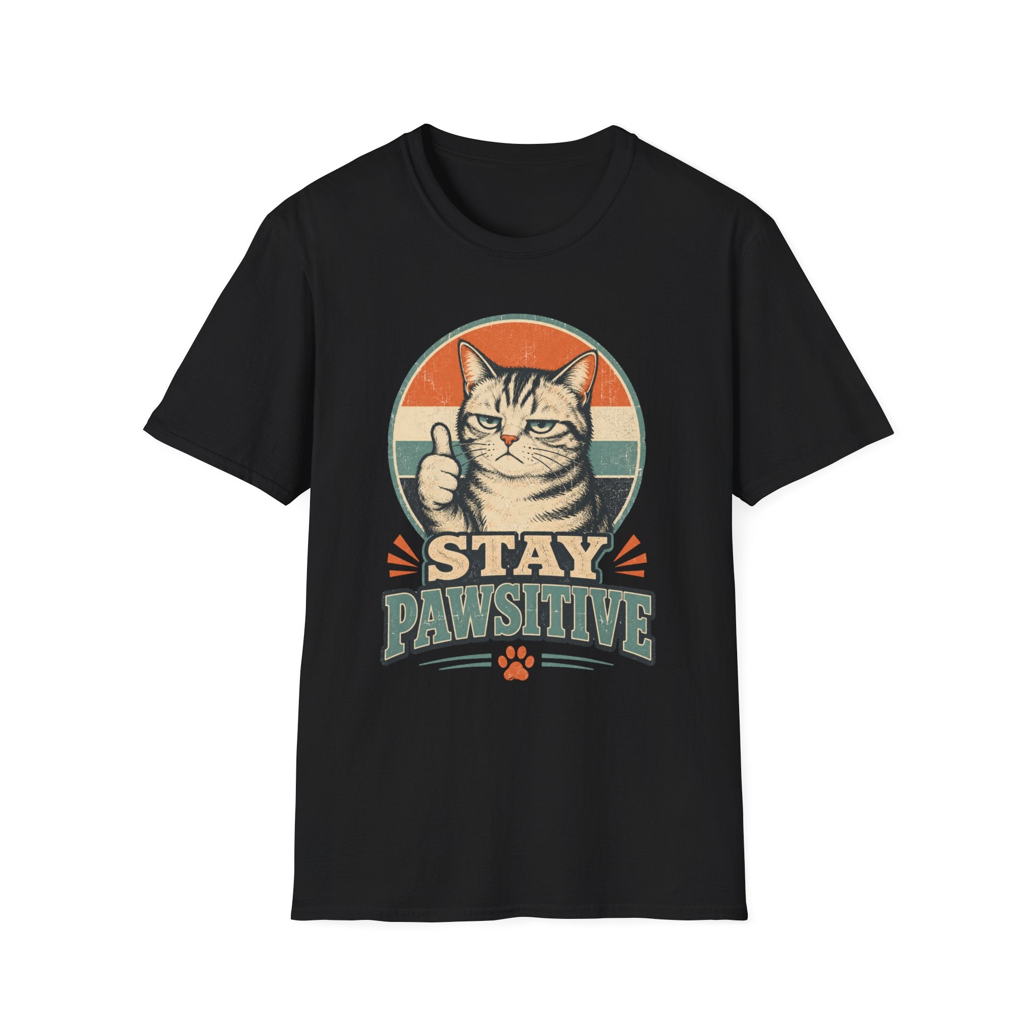 Stay Pawsitive T-Shirt