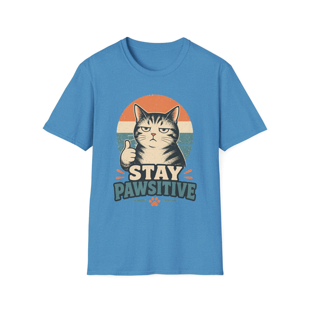 Stay Pawsitive-T-Shirt