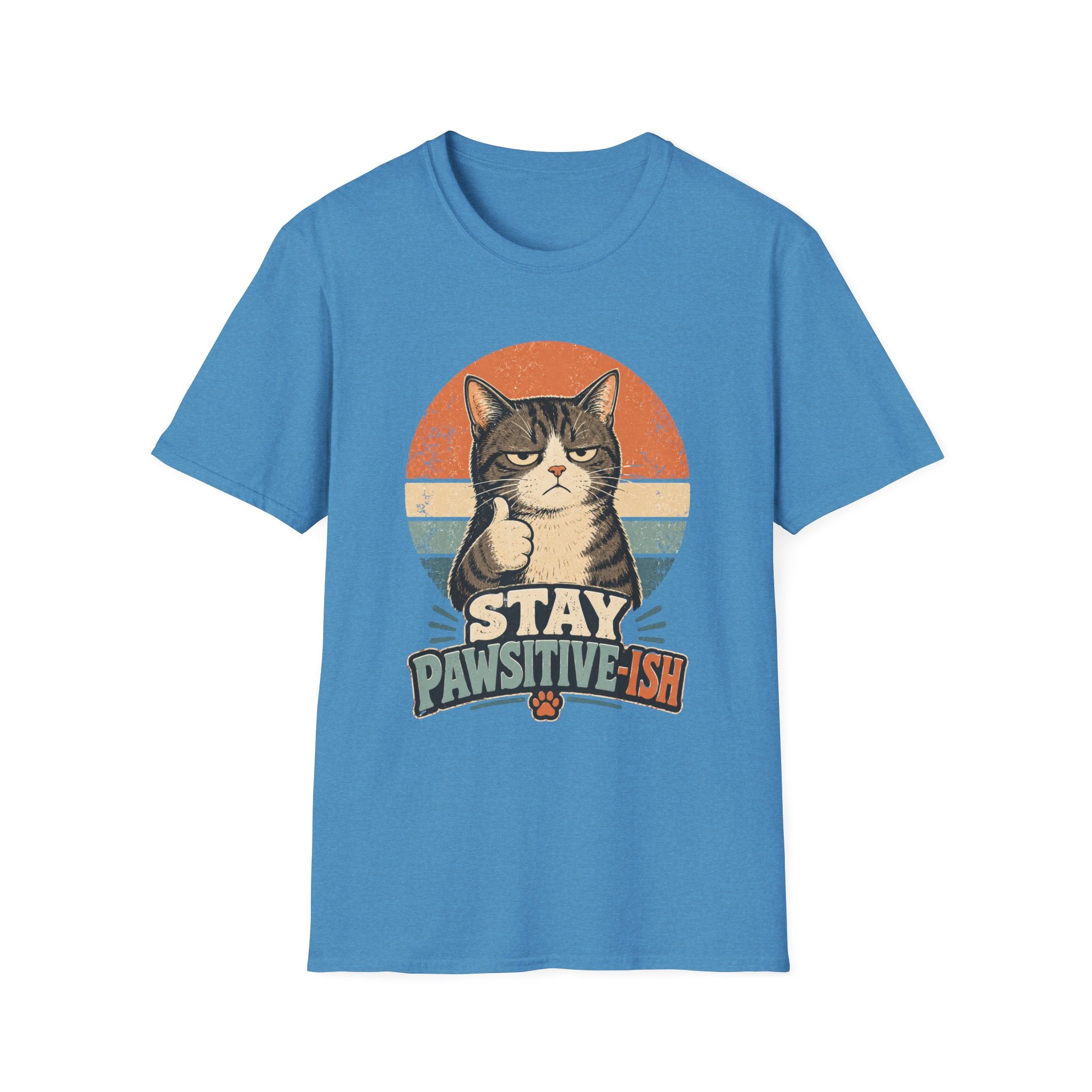 Stay Pawsitive-Ish-T-Shirt