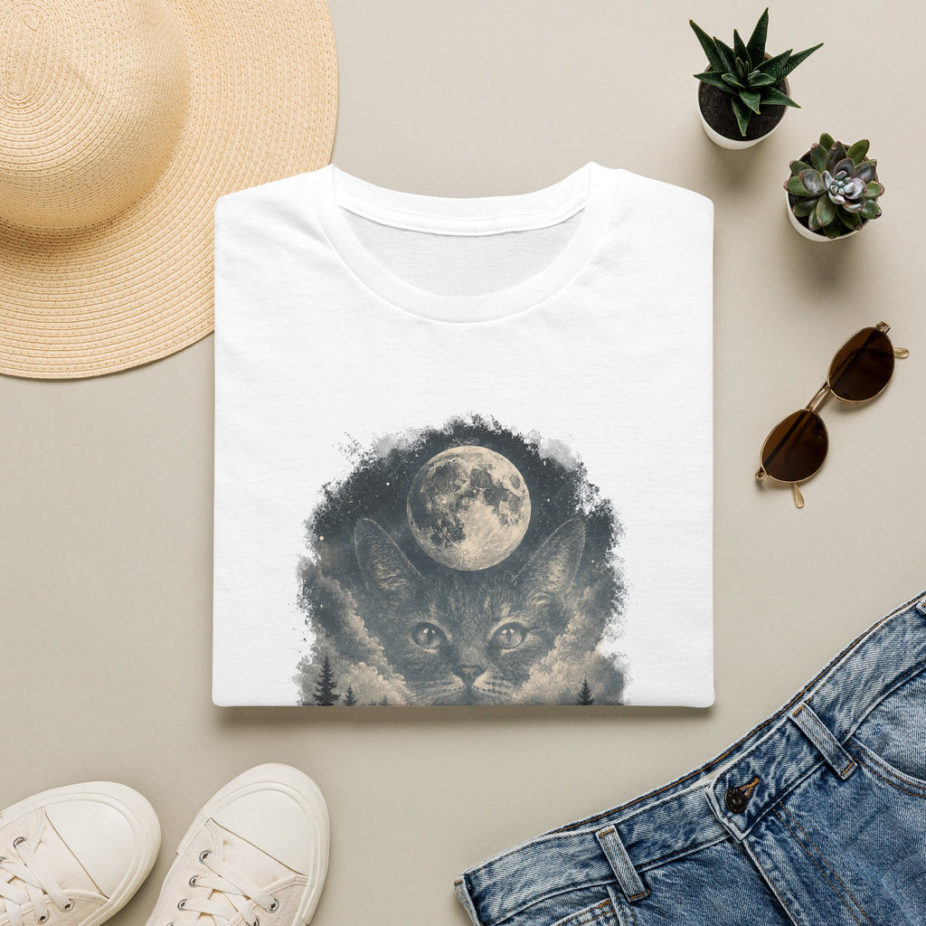Cat On Mound Looking  T-Shirt