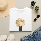 Black cat Moon T-Shirt