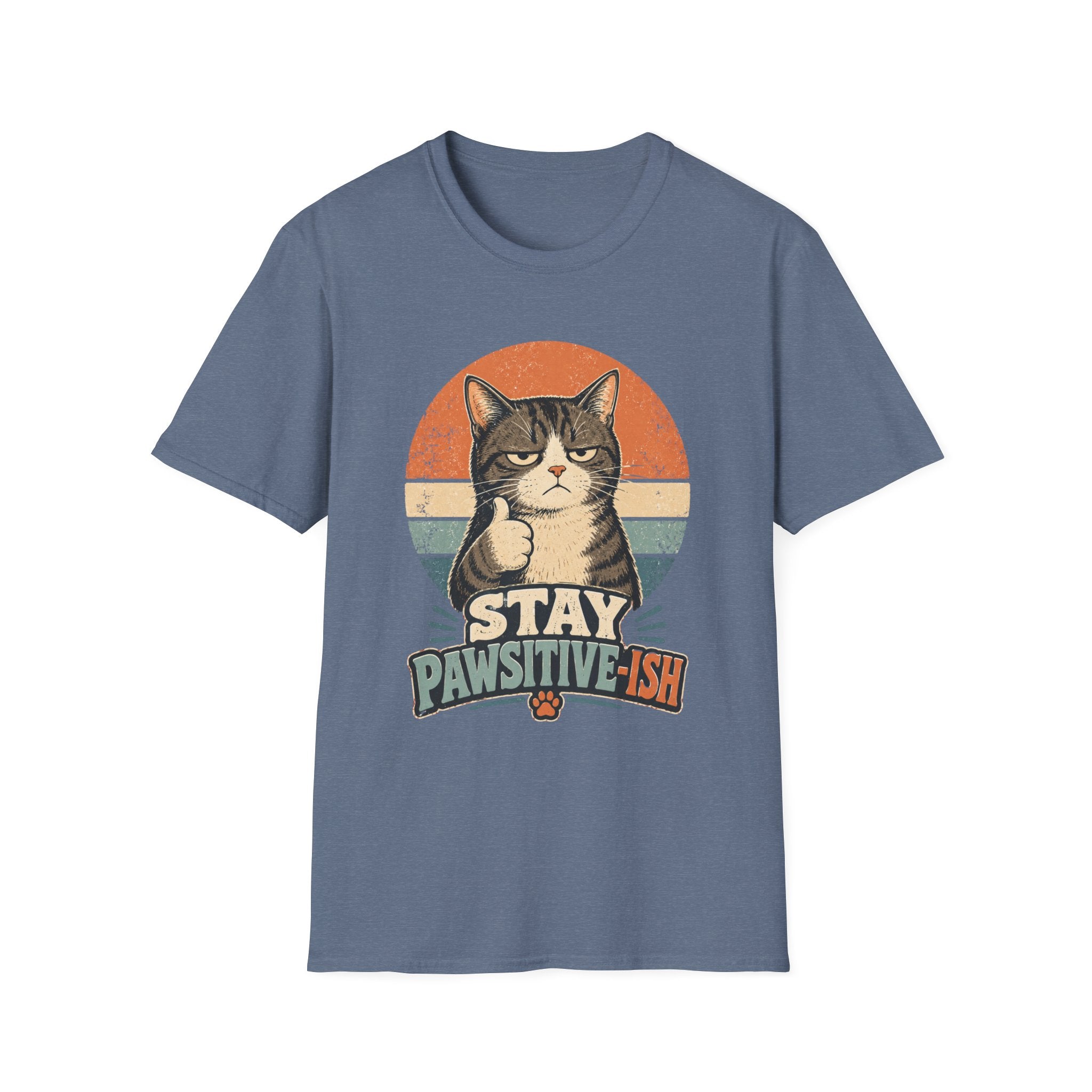 Stay Pawsitive-Ish-T-Shirt